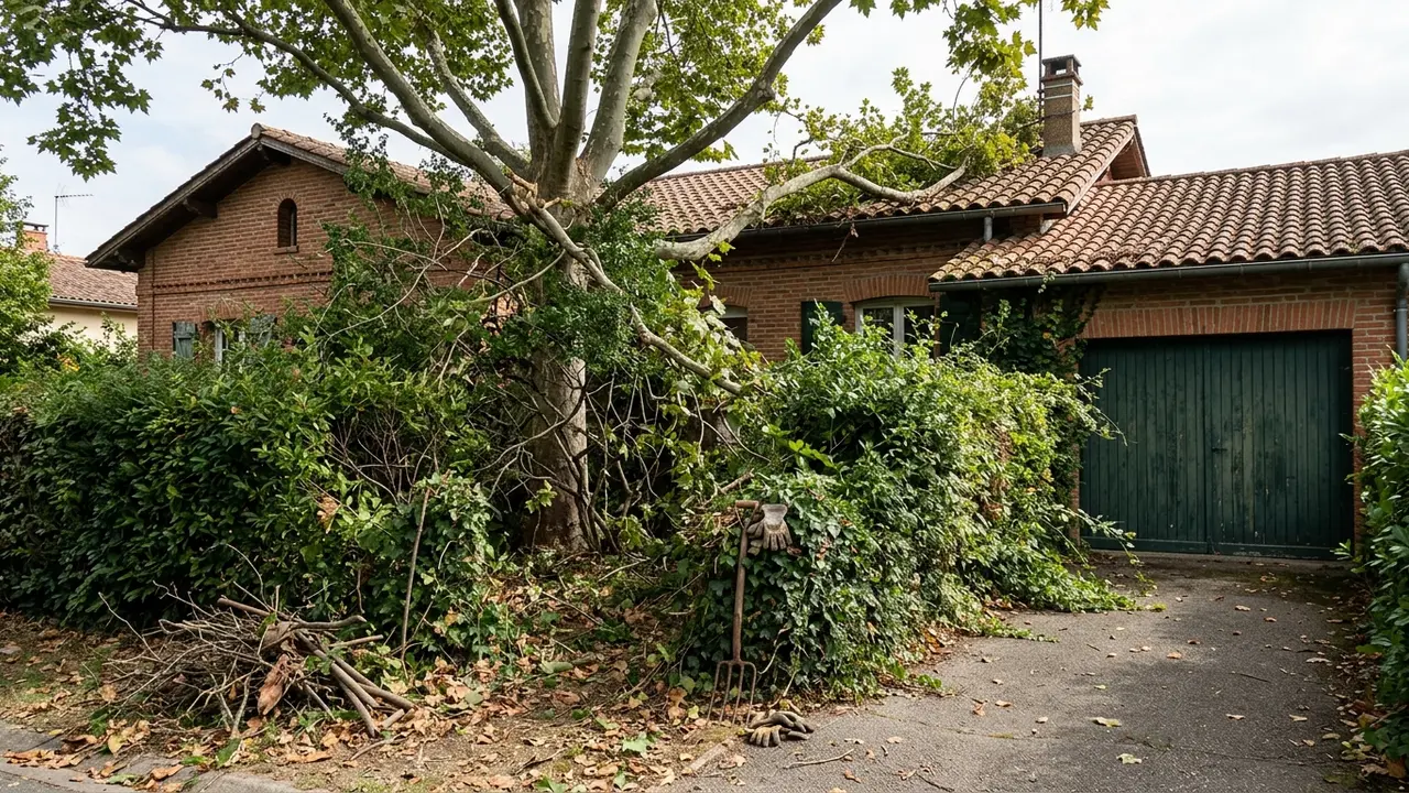 Chantier à Ramonville-Saint-Agne avant intervention