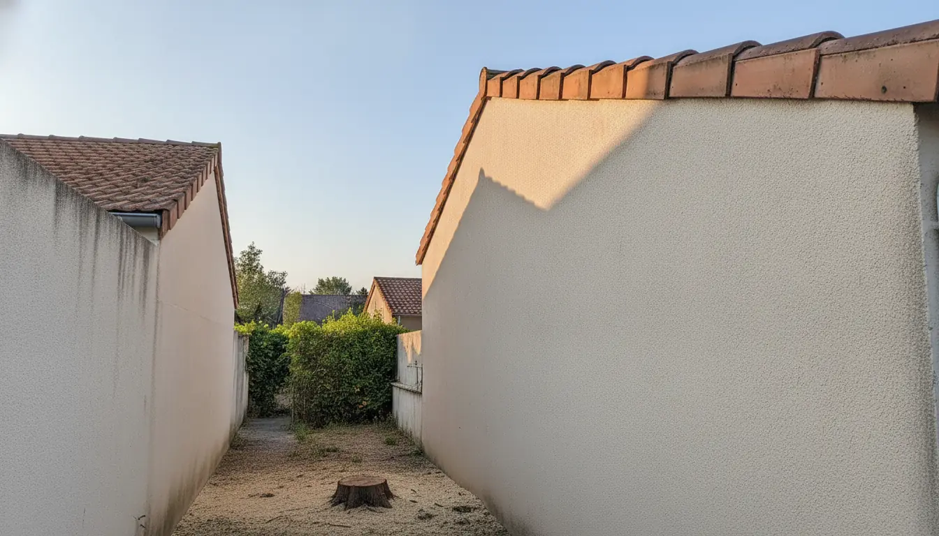 Espace nettoyé après abattage du frêne à Bordeneuve, Tournefeuille